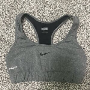 Nike Women's Charcoal Sports Bra